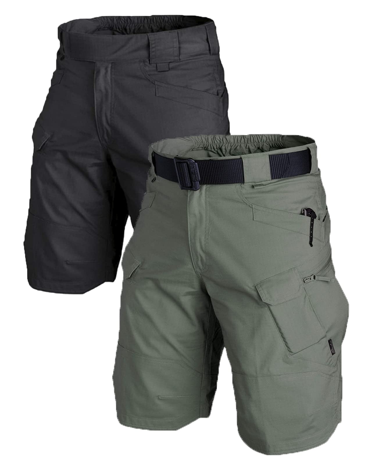 AUTIWITUA Waterproof Tactical Men's Shorts, Outdoor, Lightweight, Quick Dry, Breathable, Hiking, Fishing, Cargo Shorts, 4XL