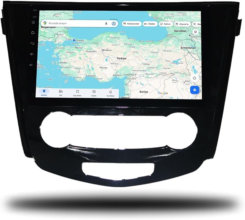 MarTechno Manuel Klima Android Multimedya 4GB RAM 64GB Hafıza Nissan X-Trail 2014-2021 ile uyumlu