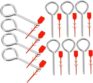 20 Juegos Pasadores y Sellos Rojos para Extintores Reemplazo de Seguro y Precinto Resistente Compatibles con Extintores Domésticos de Oficina y Vehículos Fácil Instalación y para