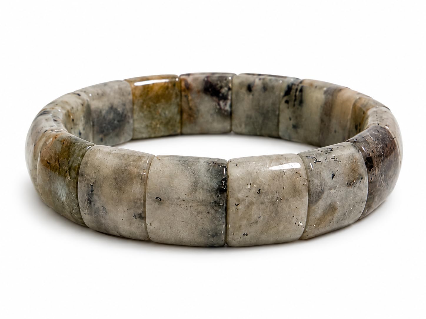 Strand Green Stone Unisex Contemporary One Size 10 Grams Bracelet-image-33