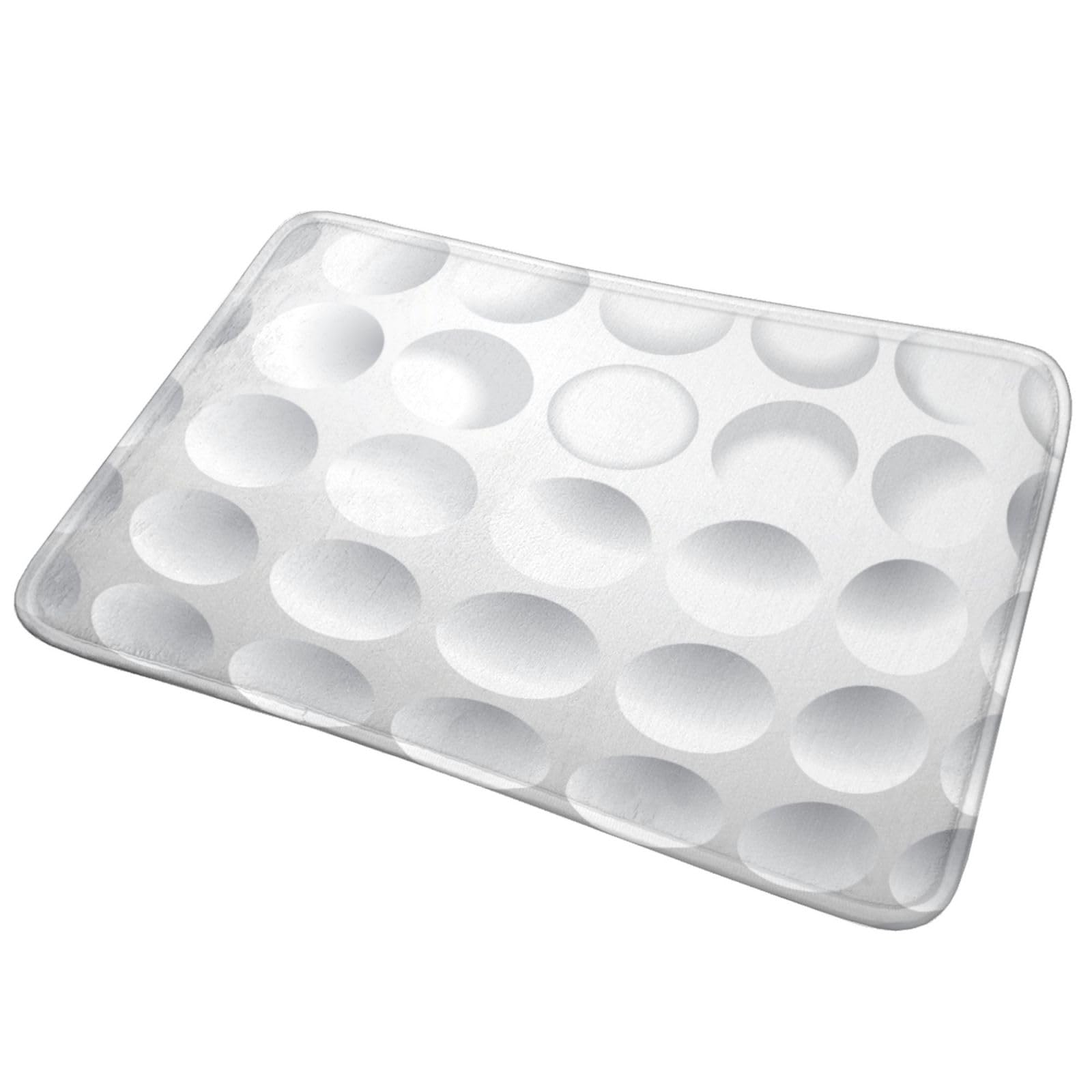 Golf Bathroom Rugs Golf Ball Bath Rug 16 x 24 Inches, Non Slip Bath Carpet, Area Mat Home Decor Accessories for Shower Floor Tub Bedroom Kitchen