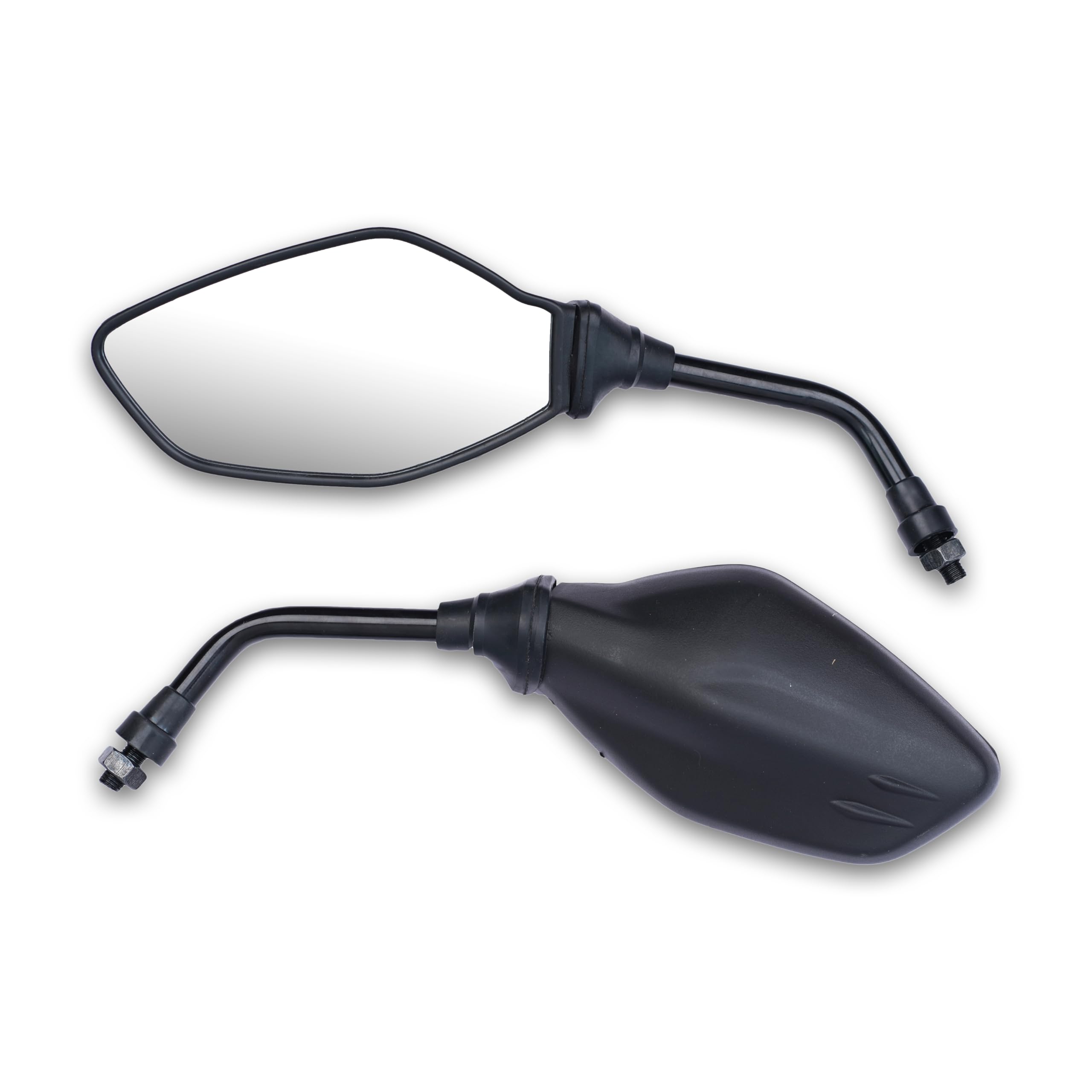 Varroc Shatter Proof Rear View Mirror for BAJJ Discover 125 ST 100 | Left Hand | High Visibility Glass | OEM Quality | Pack of 1-image-19