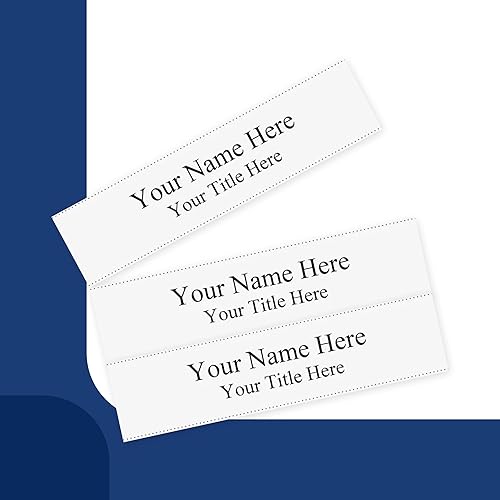 Miniatura 4 de Plastic Products Mfg - Tarjeta perforada de 8-12 pulgadas de ancho x 11 pulgadas de alto, para placas de nombre de 8-12 pulgadas de ancho x 2-12