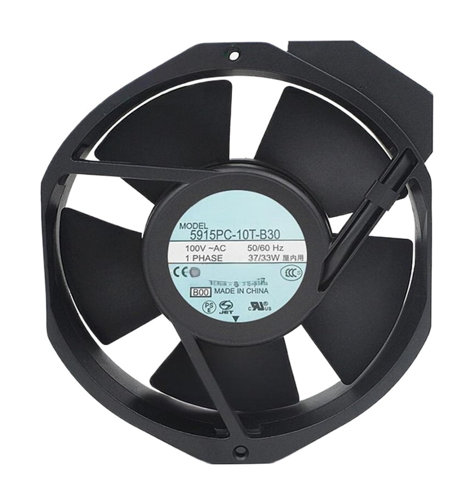 YMUGUEGH 5915PC-10T-B30-B00 17238 17cm 172x150x38MM AC100V 33W Cooling Fan 2wire