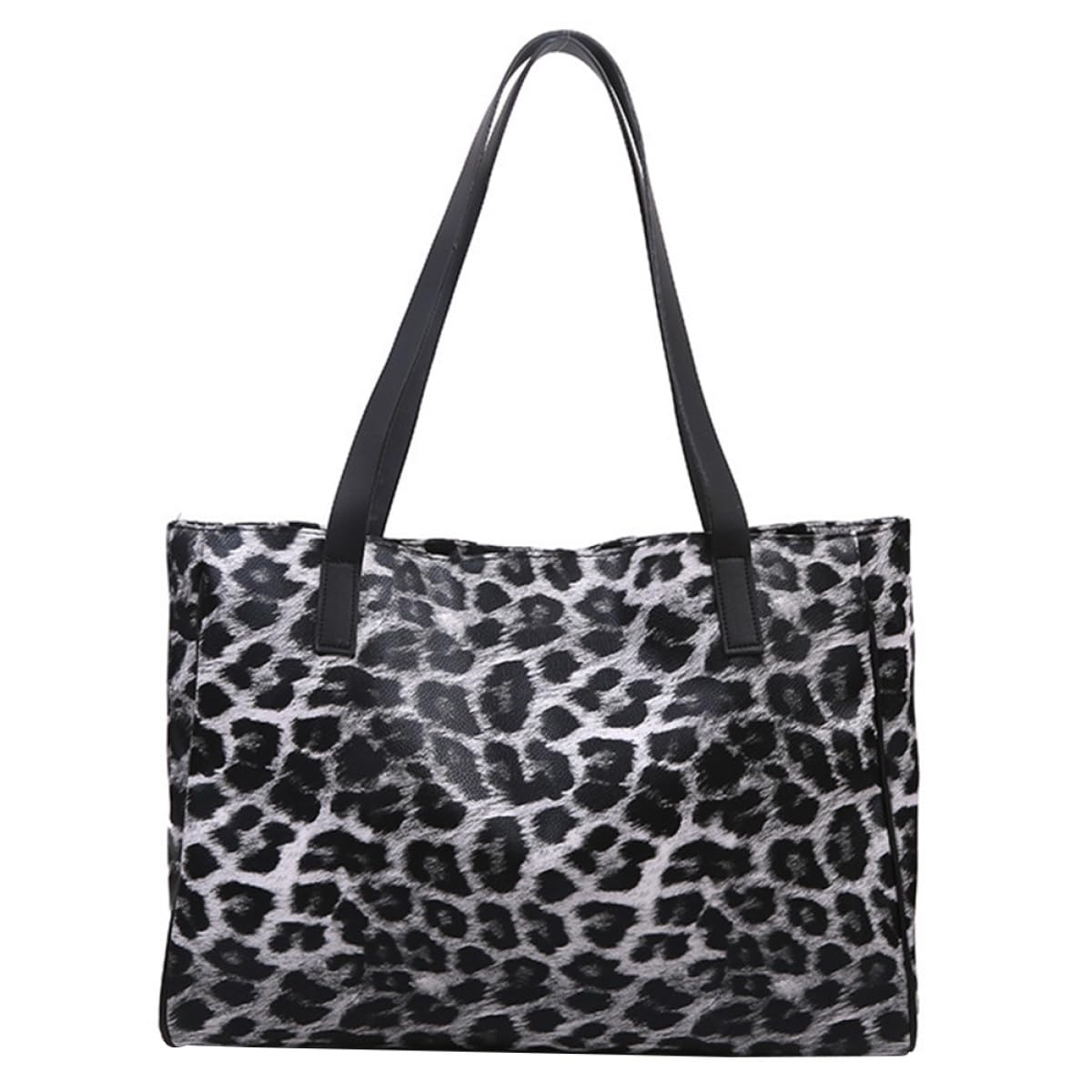 Gatuida Bolso de Hombro Diseño Único y Moderno Estampado de Leopardo para Mujer Gran Capacidad Reutilizable de Pu Adecuado para Uso Casual y Compras