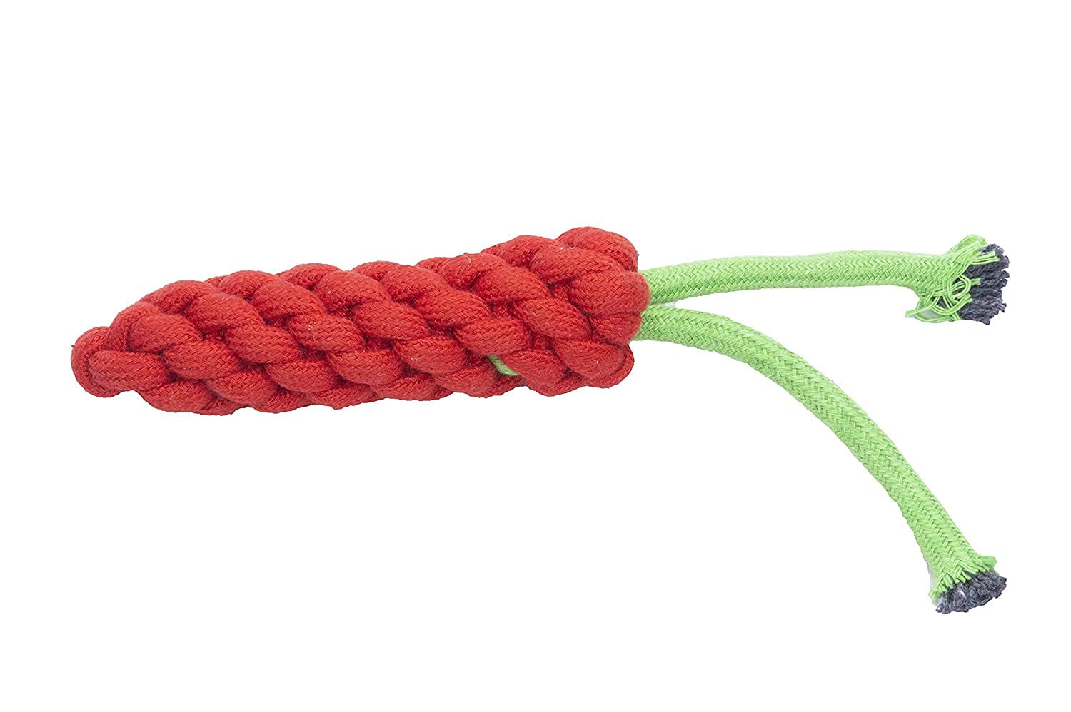 Dogista Durable RED Carrot Knotted Cotton Rope Toys for Teeth Cleaning and Chewing, Small & Medium Dog/Cat/Puppy (Multicolour). (B09LD1GK9Q) Amazon Price History, Amazon Price Tracker