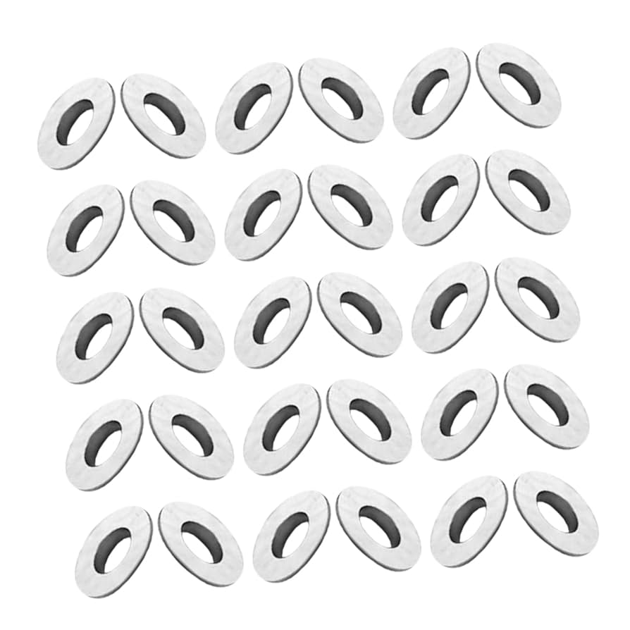 Amazon.co.jp: 50個 メガネアクセサリースペーサー ガラス凸型