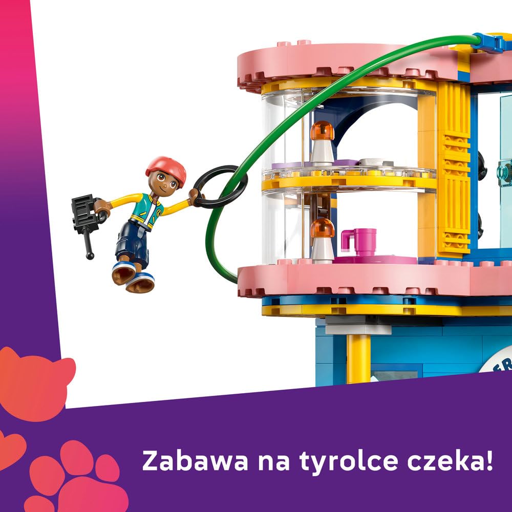 LEGO Friends Domek klubu przyjaciół z Heartlake 42689 | Miejsce spotkań, zestaw z minilaleczkami, prezent dla dziewczynki i chłopca 8+, 794 elementy