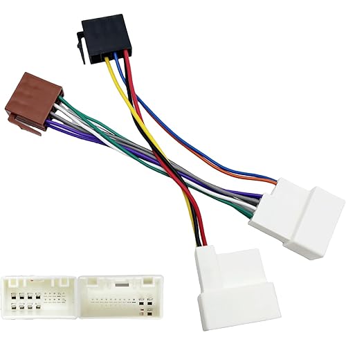 16Pin Aftermarket Wiring Harness for Hyundai 2012-2017 KIA 2010-2018, 8Pin+8Pin Android Car Stereo Harness Adapter for Elantra Sonata Accent Sportage Sorento Car Radio Wiring Harness