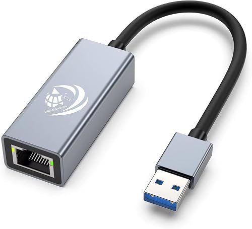 USB 3.0 to RJ45 LAN Adapter- True Gigabit Ethernet Network Adapter 1000Mbps