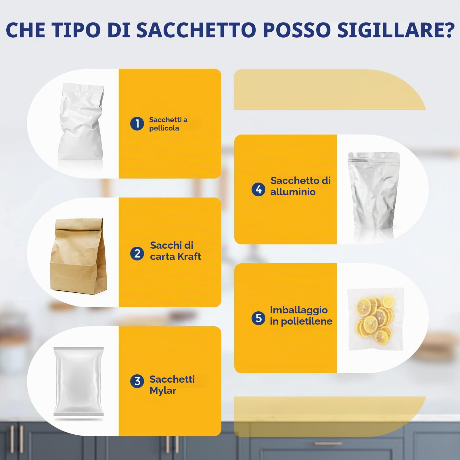 Hanchen Termosigillatrice 300mm/11.8inch Sigillatrice per sacchetti di plastica Impluse Heat Sealer 400W per Mylar Bag Kraft Paper Bag 220V
