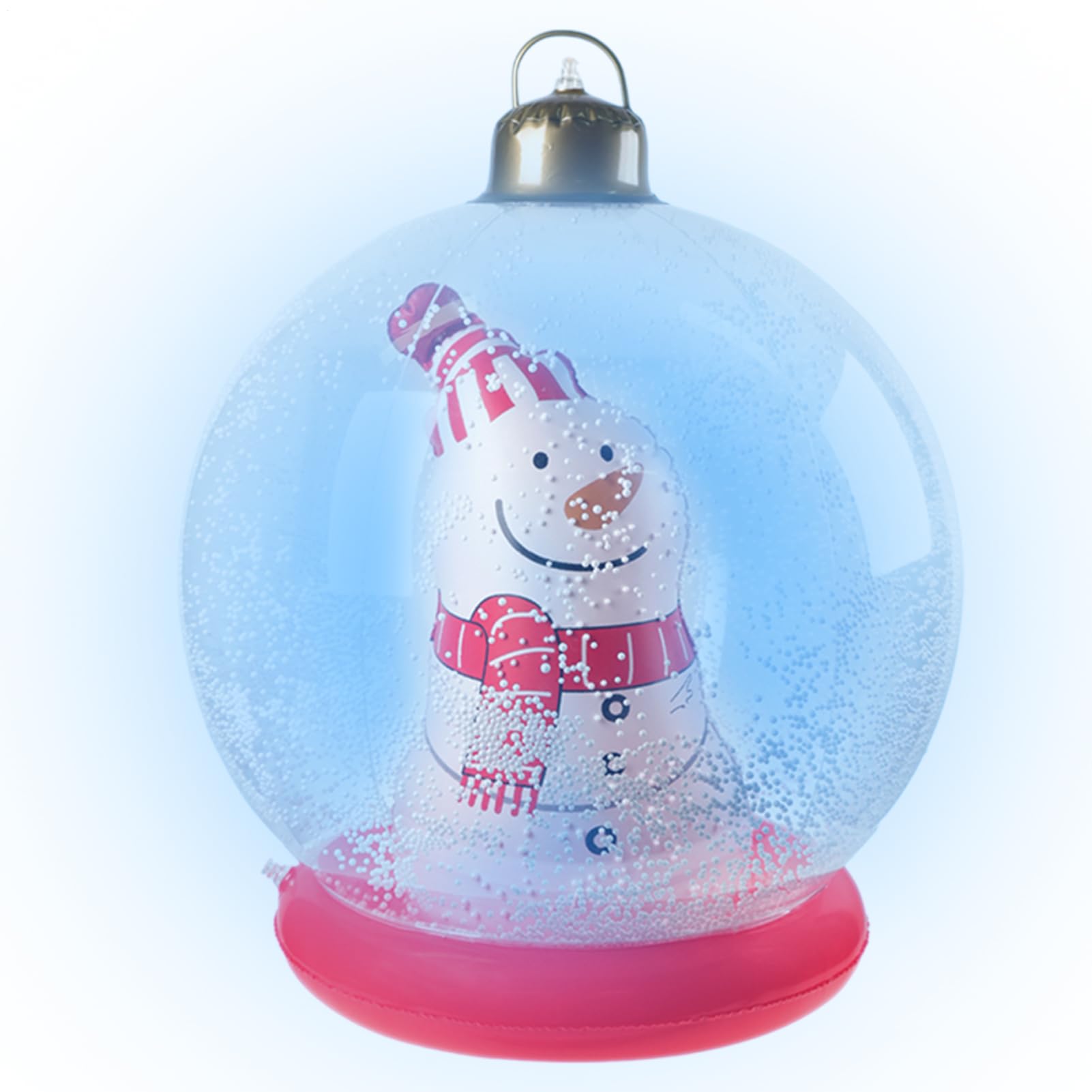 Ornements de boule gonflable de Noël résistants pour aménagement extérieur