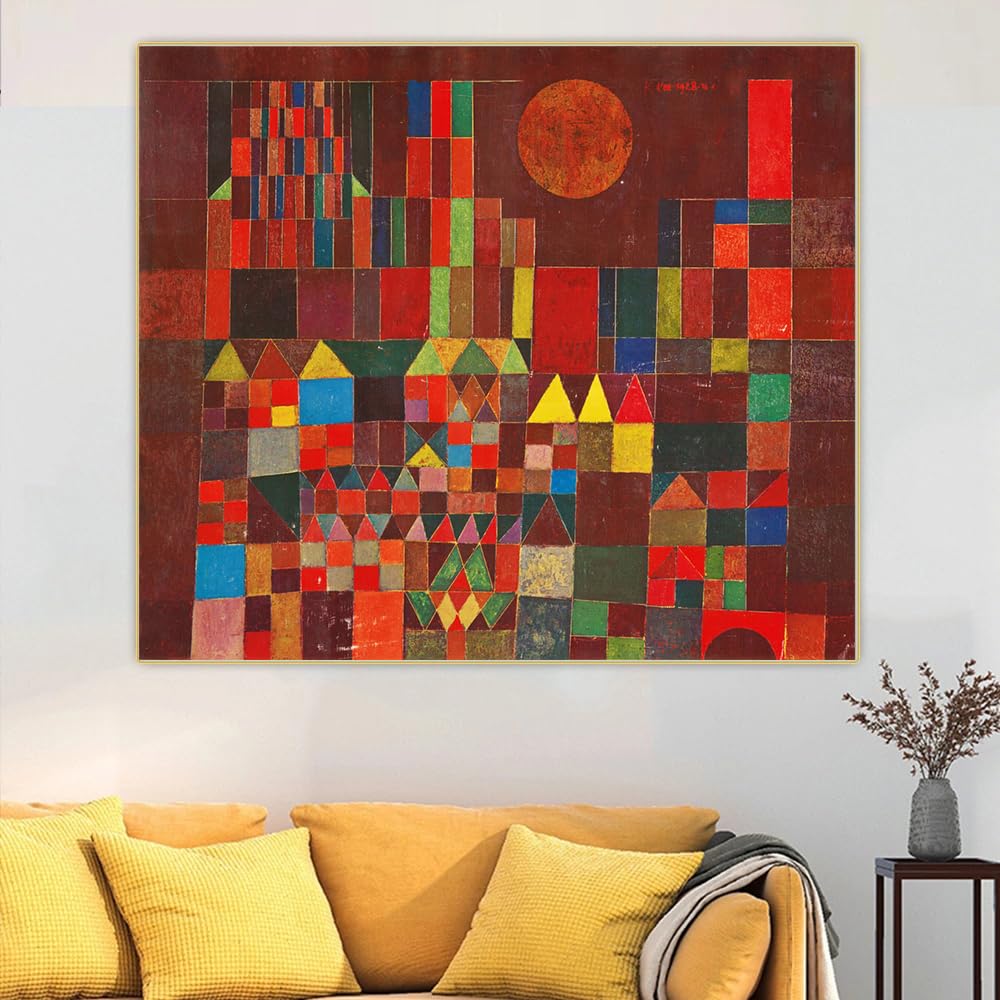 パウル・クレー、【人形芝居】、希少な額装用画集より、状態良好、新品額装付 楽天市場】【抽選ポイント100％バック】絵画 パウル クレー