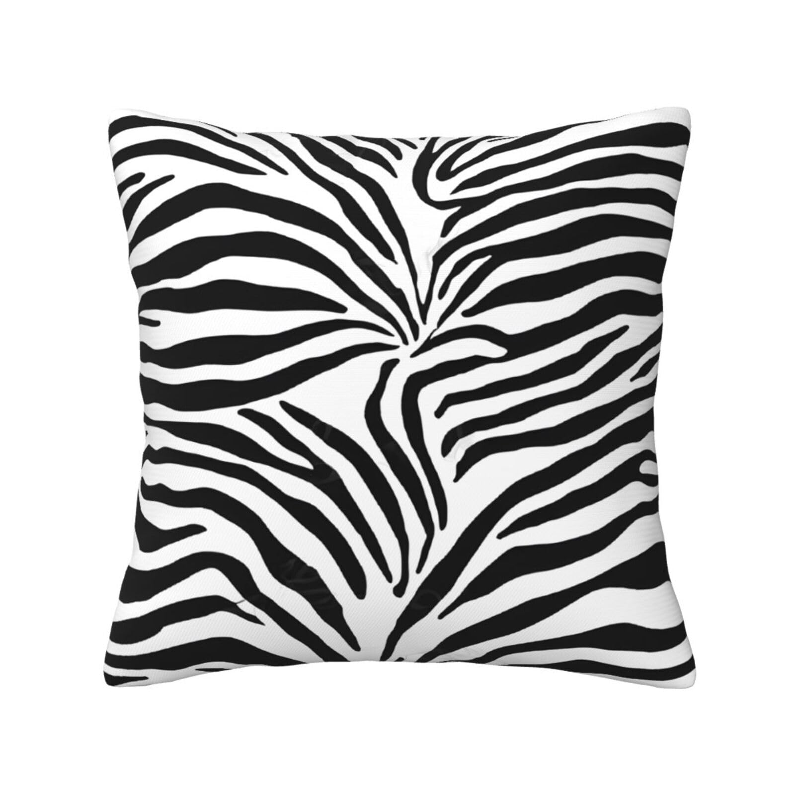 LHFIOHIRG (Zebra Prints) Decorative Throw Pillow Covers Double-Sided Printed Cushion Covers for Sofa, Couch, Bed, and Home Decor 30 x 30cm