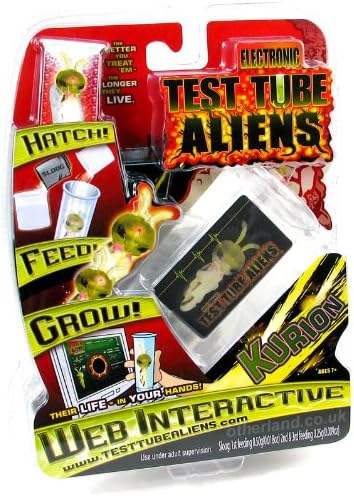 Electronic Test Tube Aliens - Kurion : Amazon.co.uk: Toys & Games