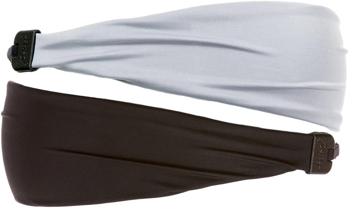 Hipsy Xflex Basic Adjustable & Stretchy Wide Softball Headbands for Women Girls & Teens