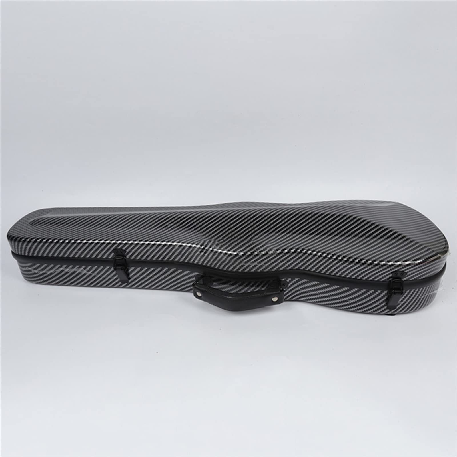 Nueva Funda De Violín De Fibra De Carbono Compuesta De Moda Rosa, Funda De Hombro Ligera Para Violín Tamaño Completo Violín Caso (Color : BK_1/4)