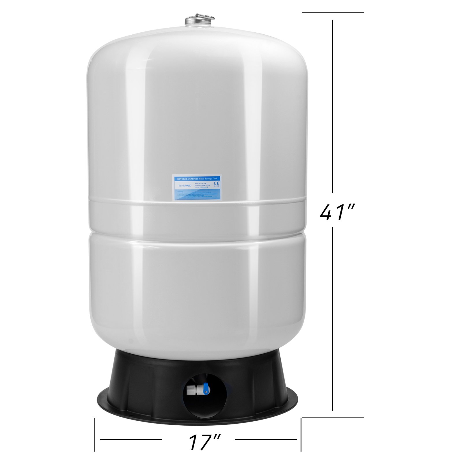 iSpring T55M 5.5 Gallon Residential PrePressurized Water Storage Tank