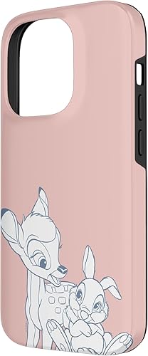 Vista 38 de Funda para iPhone 13 Pro Disney Bambi & Thumper Sketch