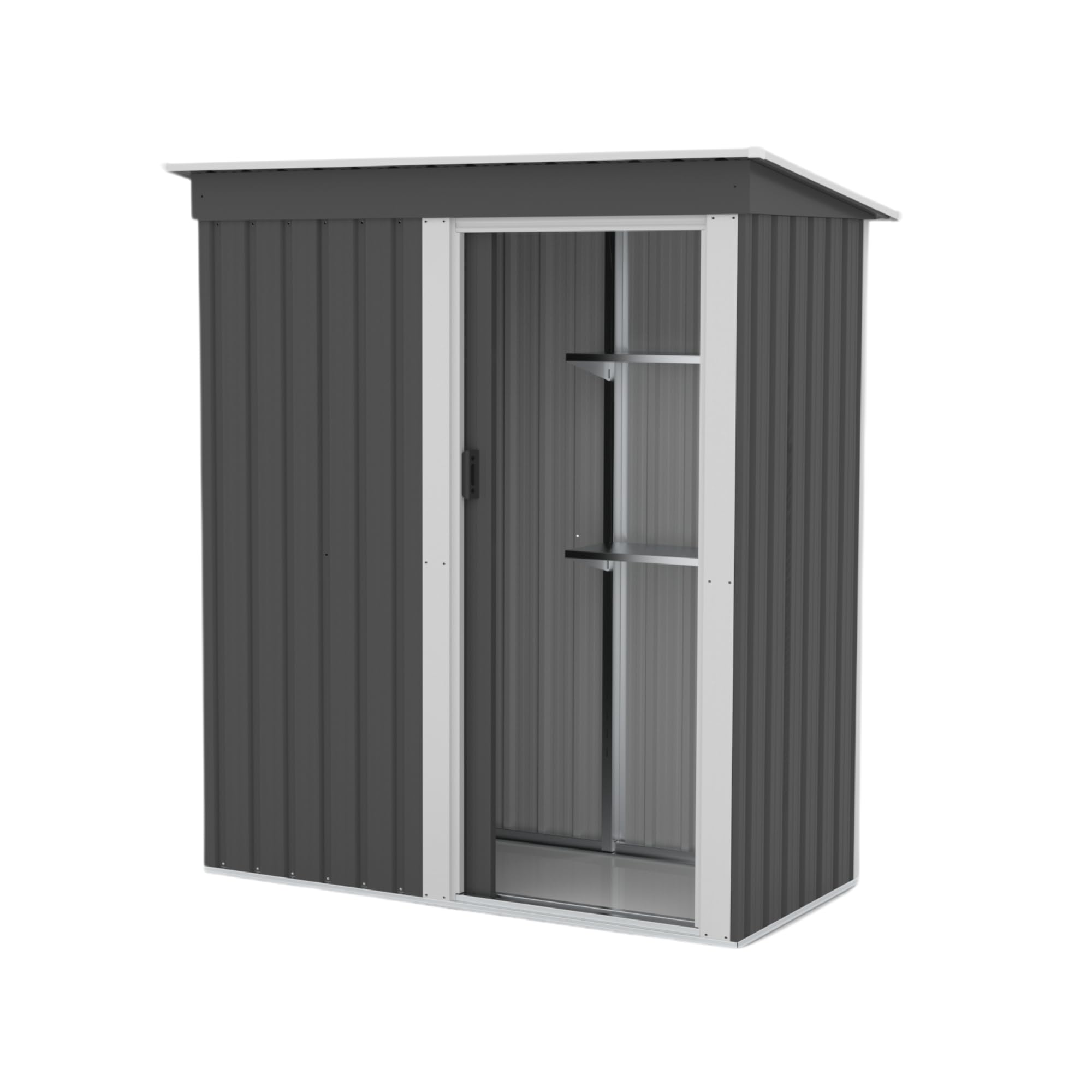 Amazon | OSJ【可動棚付き】物置 屋外 大型 倉庫 大型物置 戸外収納庫 