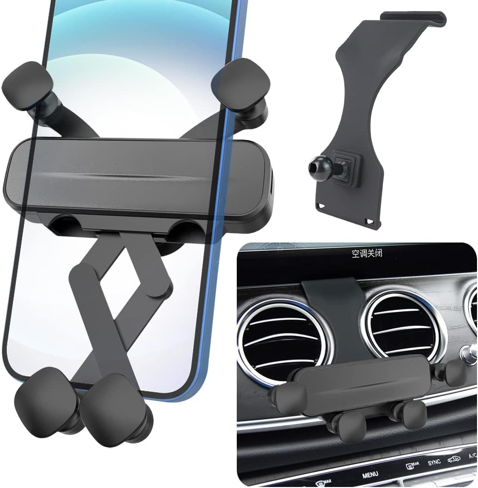 Car Phone Holder Mount for 2016-2023 Mercedes Benz E Class E300 E200 E260 E220d 2018-2023 CLS Class CLS350 CLS450 Auto Accessories Interior Decoration Mobile Cell Smartphone Bracket