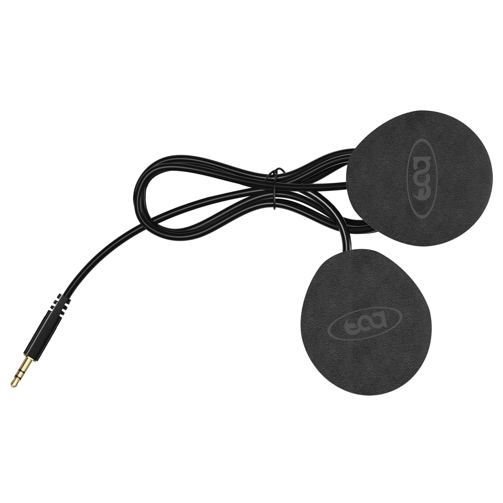 Fodsports HRSQS FOD Système Audio Haut-Parleur et Micro pour FX8 Pro/Air | 1 microphone flexible, 1 microphone miniature, haut-parleur 40 mm