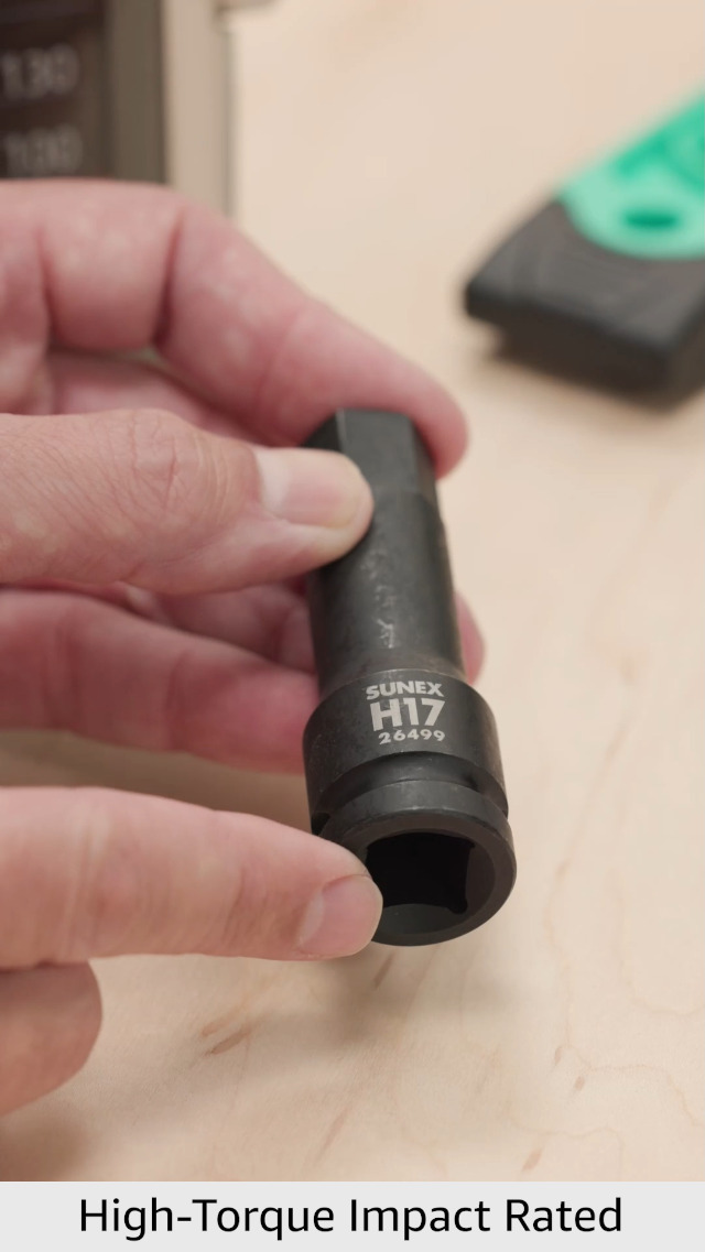 Amazon.com: SUNEX TOOLS 26499 1/2-Inch Drive 17-Mm Hex Impact