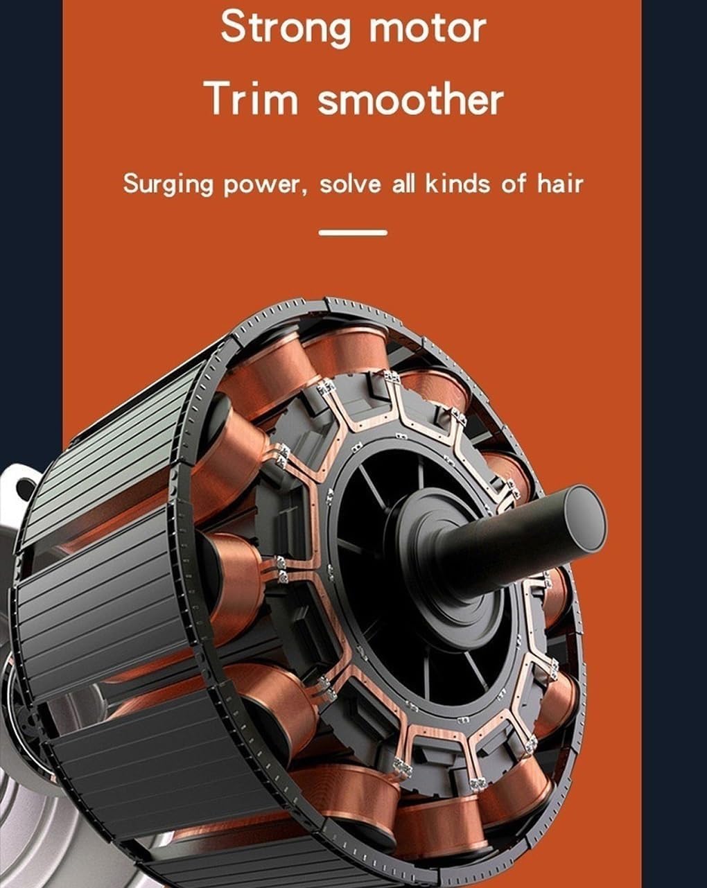 Hair Clipper, Electric Hair Clipper USB Rechargeable Hair Clipper Barber Hair Trimmer Men Electric Razor Men's Electric Shaver