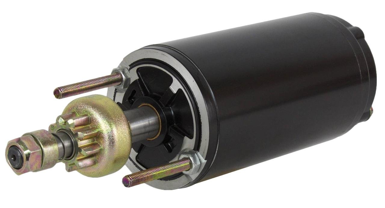 RAREELECTRICAL New Force Marine Starter Compatible with 90Elpt 90Exlpt 90Ld9 61-6955 50-819085 50-819085-1