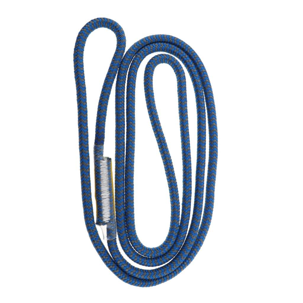 Prusik Loop Corda Nodo Prusik Attrezzatura Arrampicata Auto Block Modello CE in Poliammide 8mm Efficiente per Ziplining Arrampicata Alpinismo Arborist, Blu