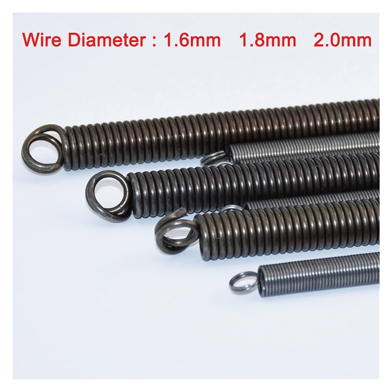 Metale Tensione Sostituzione Della Molla Estesa Di Estensione Diametro Filo in Acciaio a Molla 1,6 Mm 1,8 Mm 2,0 Mm Diametro Esterno a Molla a Doppia Bobina Diametro Esterno 10-25 Mm Materiale in Acci