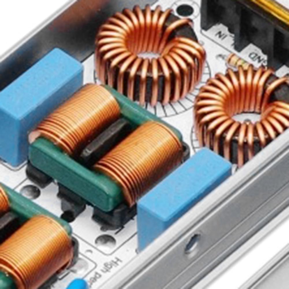 Jimenez Filtre EMI 10A Suppresseur D'Interférences Électromagnétiques à 4 Étages Purificateur D'Amplificateur Audio EMC de Puissance Commune avec Coque