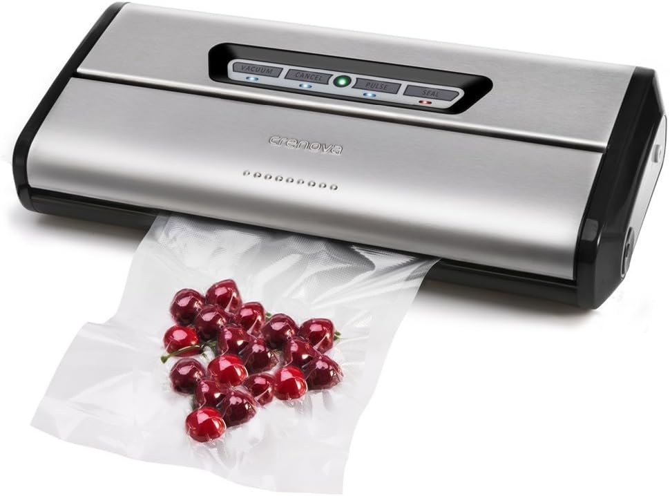 Crenova VS100S Vacuum Sealer, Sealing System, Silver