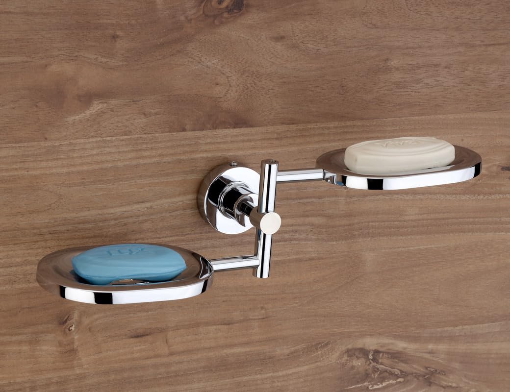 GRIVAN 304 Stainless Steel Soap Holder for Bathroom Wall Mounted Soap Dish Stand for Home Kicthen Bathroom Accessories