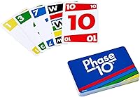 Vista 4 de Juego de cartas Phase 10 para adultos con bolsa de cordón Mr Dice