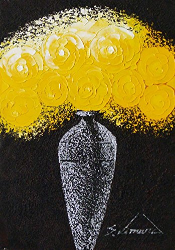 Amazon.co.jp: 木村 茂 『薔薇』 油絵・油彩画 SM（サムホール