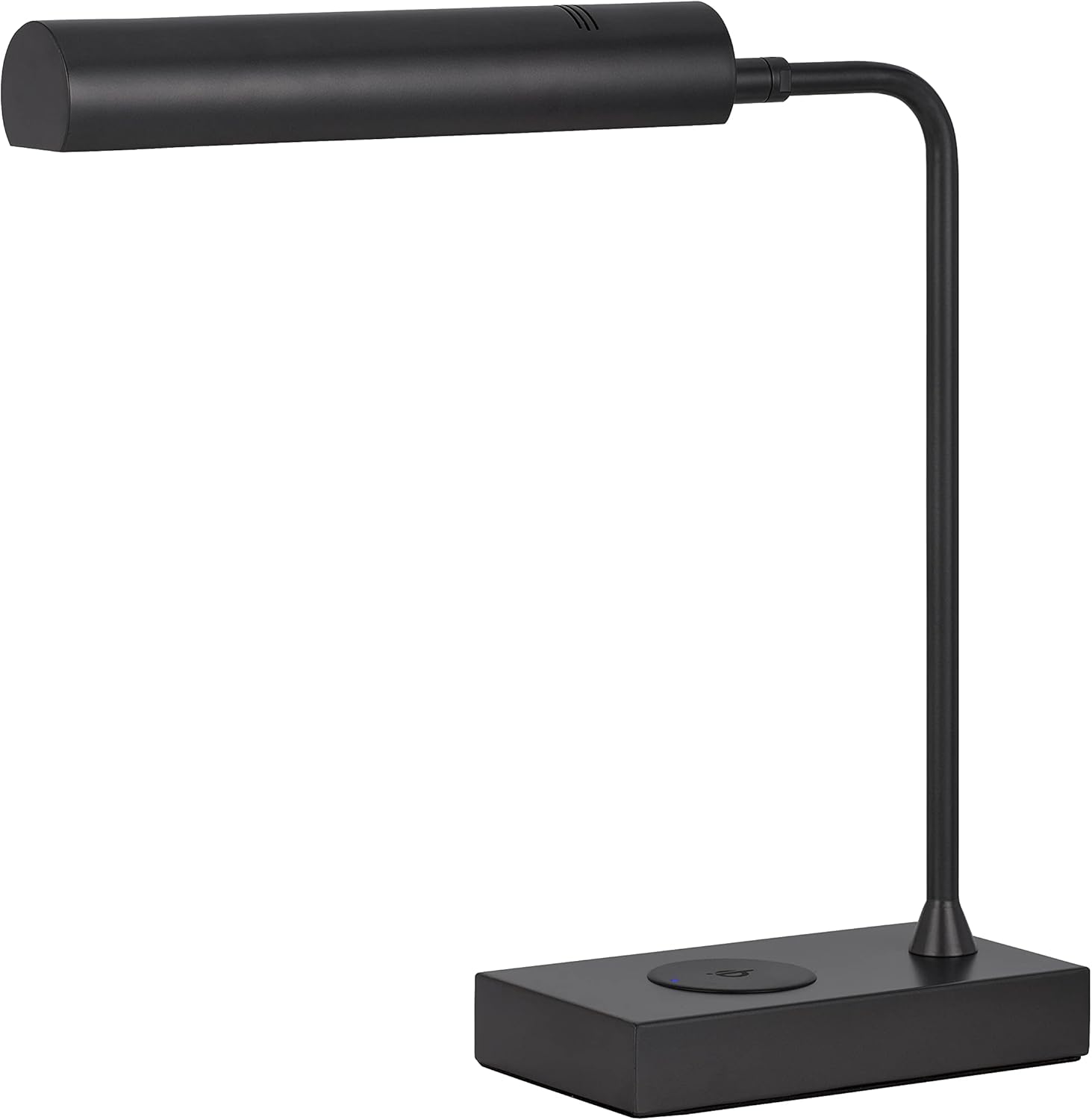 Cal Lighting BO-3133TB-GR Delray 12W Intergrated Led Metal Desk Lamp with Wireless Charging Port