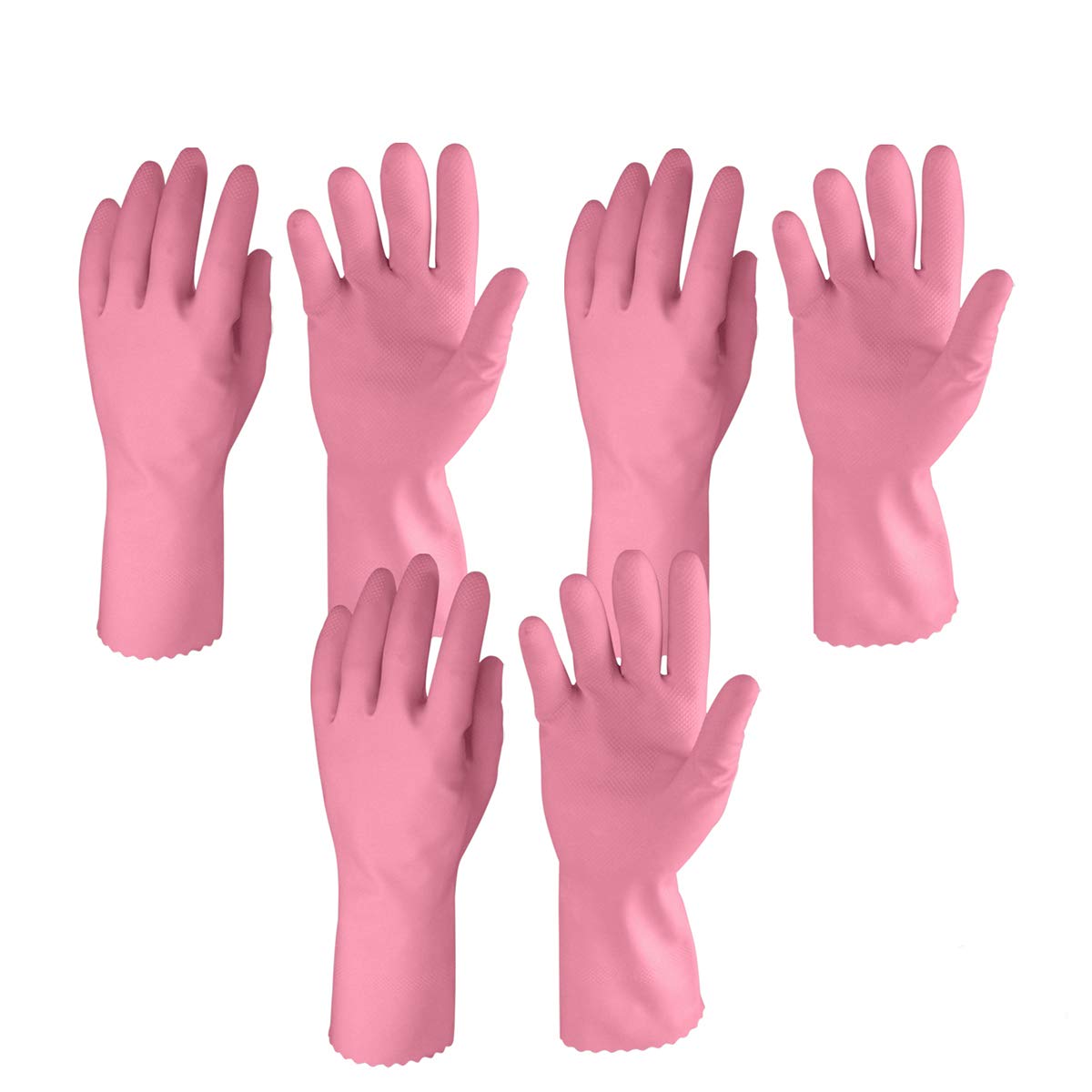 See full amazon price history chart for Primeway® Rubber 100% Natural Flocklined Household Cleaning Hand Gloves Set | Medium | Pack of 3 Pairs | Pink Primeway® Rubber 100% Natural Flocklined Household Cleaning Hand Gloves Set | Medium | Pack of 3 Pairs | Pink (B011BMJIQ2) Amazon Price History, Amazon Price Tracker