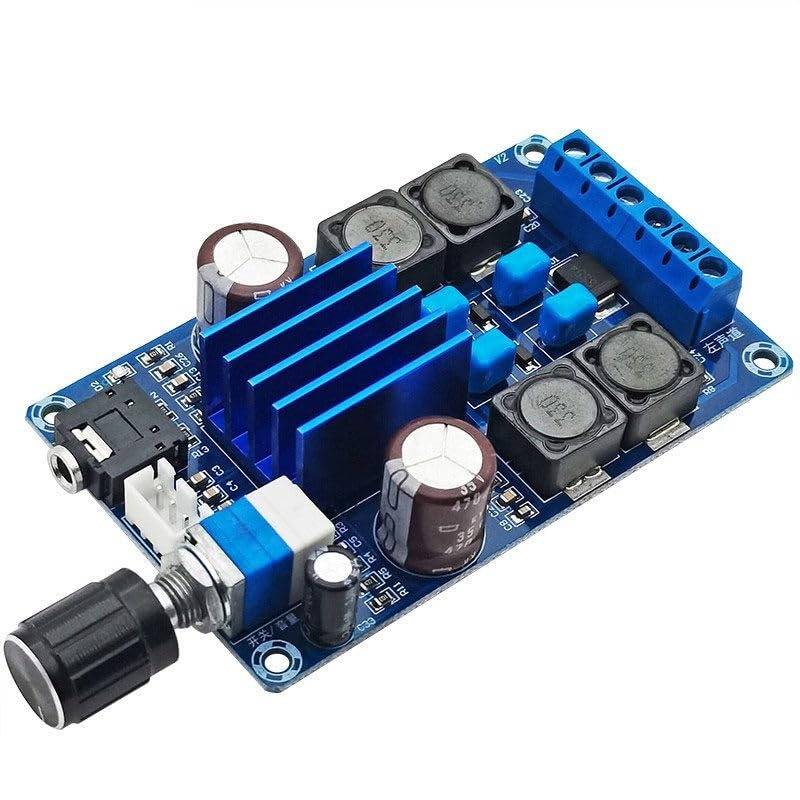 TPA3116D2 Digital Amplifier Board Class D 2.0 Dual Channel 2x50W HiFi Audio Power Module for Speakers DIY System