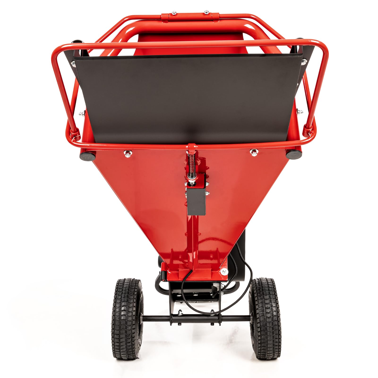 CEDRUS RB02 Broyeur de jardin à essence professionnel – Broyeur à bois et branches puissant avec moteur Loncin G200F 6,5 CV jusqu'à 100 mm de diamètre de branche mobile