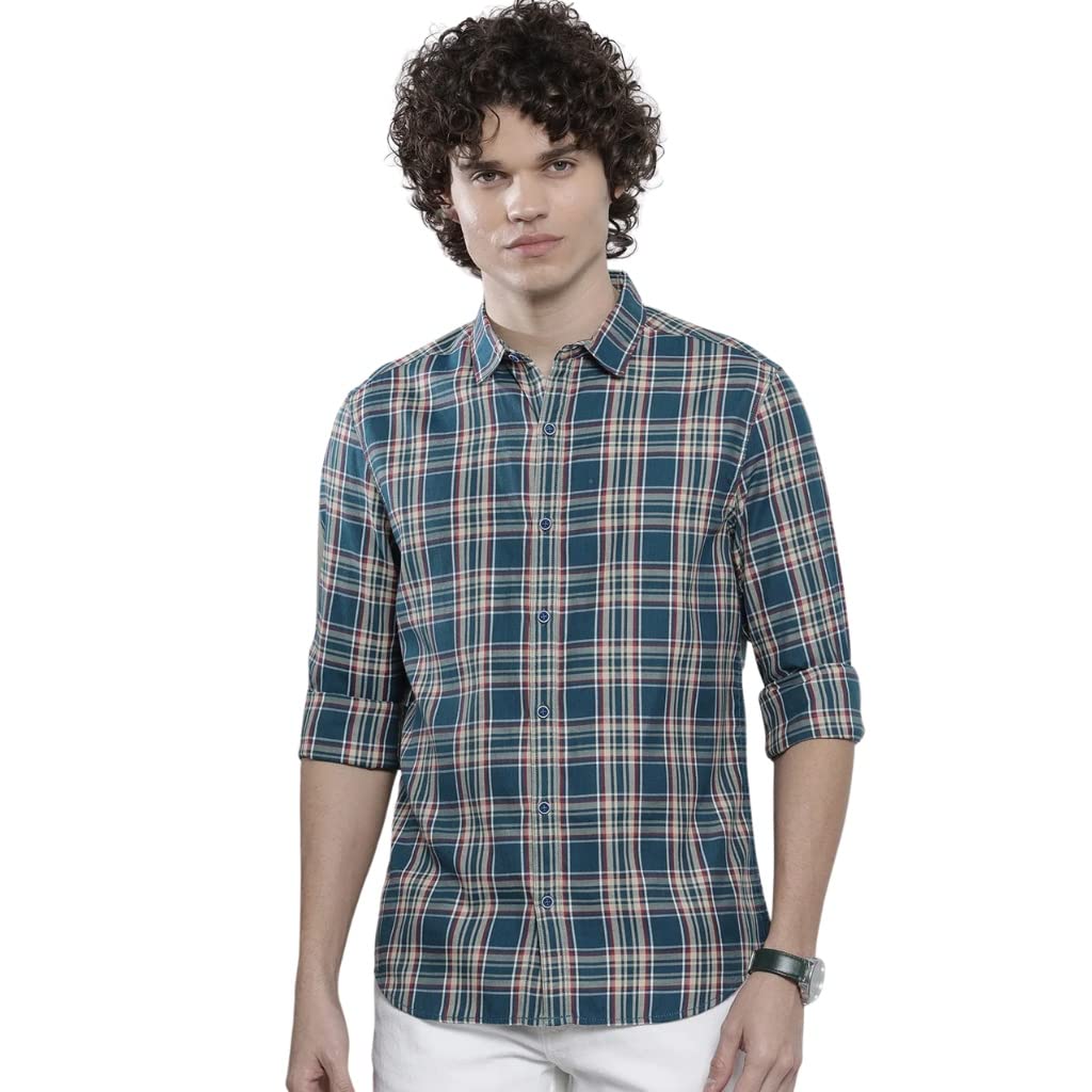 the indian garage co Men's Cotton Regular Fit Shirt-picture-25