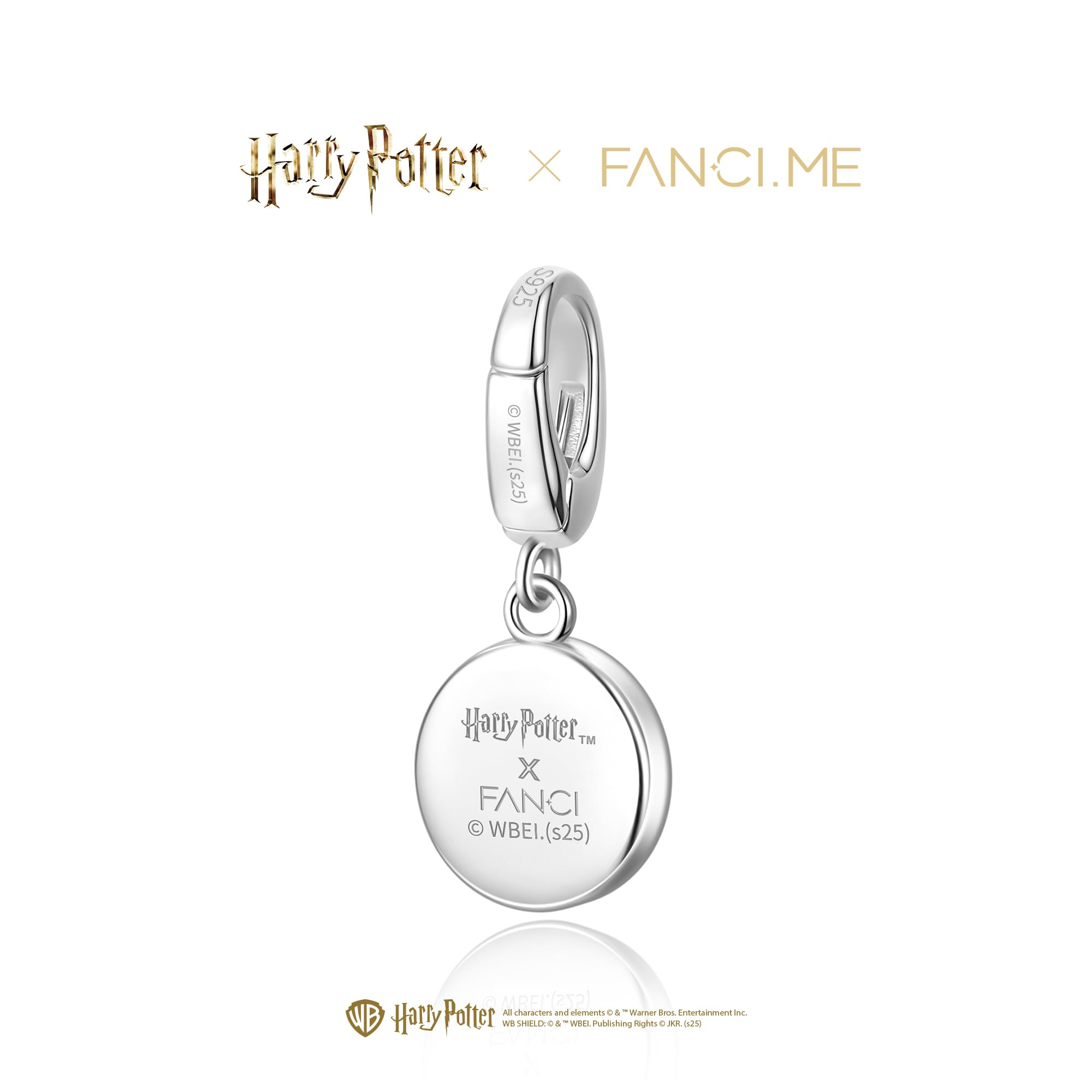 Harry Potter x FANCIME Collaboration - Charms, Sterling Silver Charms Necklace Jewellery Gift for Women Girls
