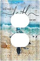 Vista 140 de Farmhouse Coffee Primitive Coffee Bean Kitchen 3 Gang Triple Interruptor de Luz de Palanca Cubierta de Placa de Pared Placa Frontal Eléctrica