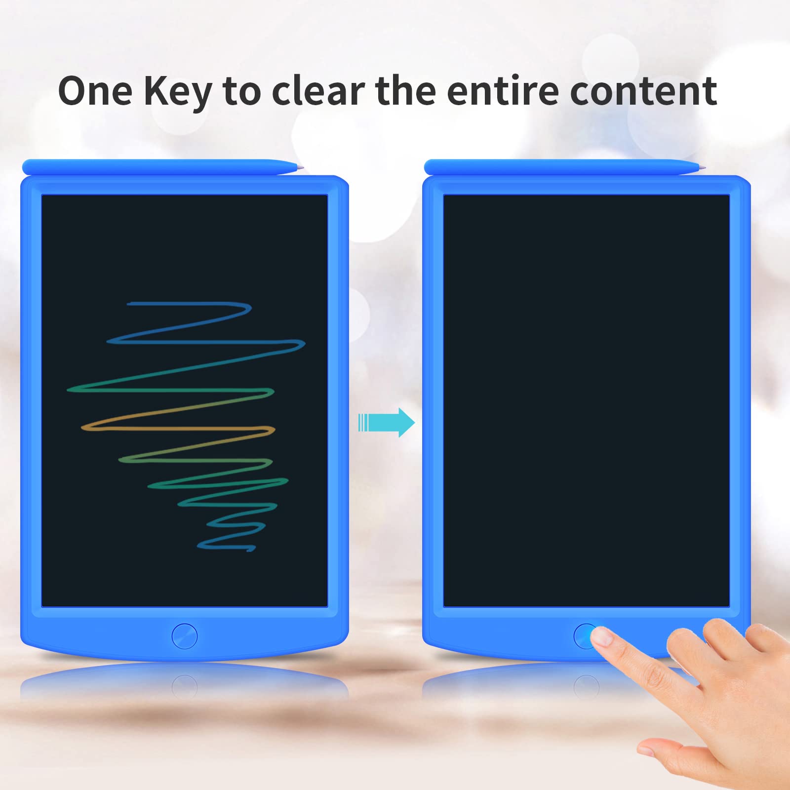 NEWYES Giocattolo per bambini da 2, 3, 4, 5, 6,7,8,9 anni, da 10 pollici, gioco educativo per bambini, regalo di compleanno, giocattoli educativi per bambina