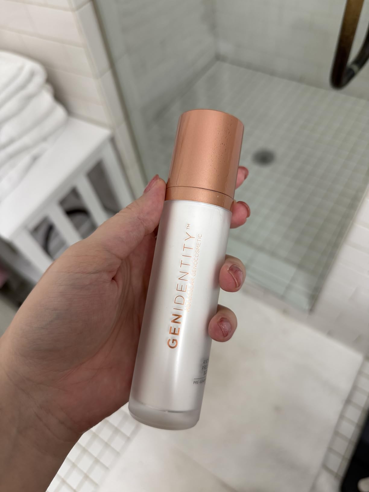 Gen Identity Anti-Aging Pre-Serum Booster - Hyaluronic Acid Serum for Face - Reduces Wrinkles, Lifts and Firms - Skincare for All Skin Types - 1.7 oz