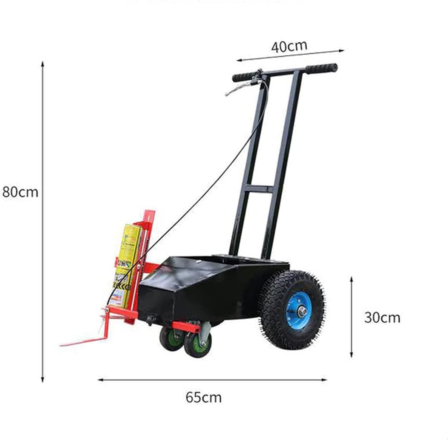 Wheel Transfer Line Marking Machine, Line Marker Machine, Multifunction Paint Line Striping Equipment, for Schools, Sports Surfaces, Factory Marking Works with Road or Grass Marking Paint