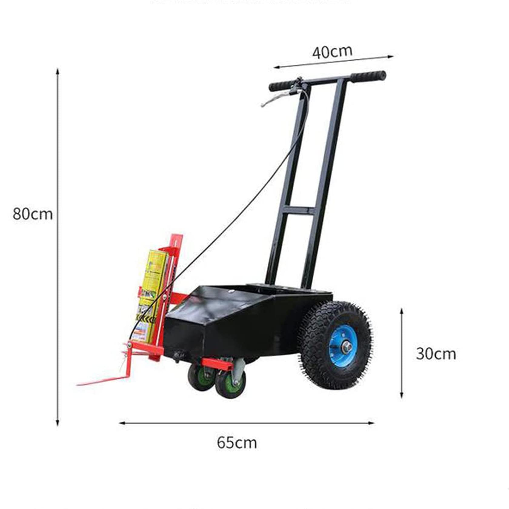 Radtransfer-Linienmarkierungsmaschine, Linienmarkierungsmaschine, Multifunktions-Farblinienmarkierungsgerät, für Schulen, Sportflächen, Fabrikmarkierungsarbeiten mit Straßen- oder Grasmarkierungsfarbe