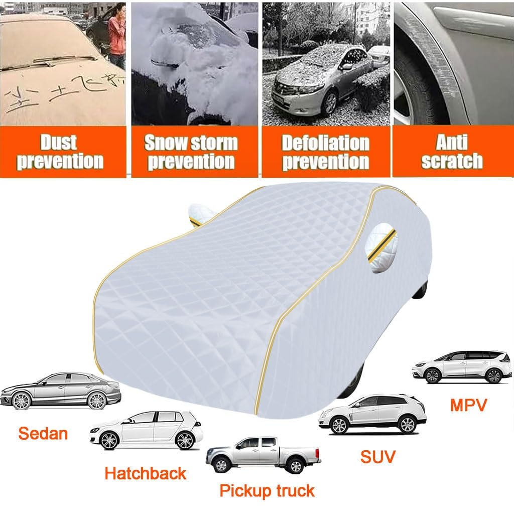 Telo Antigrandine Per Auto Per Manta B Coupe 1983-1988|Telo copriauto impermeabile antipolvere,anti-neve,antigraffio,ignifugo,tessuto Oxford,per esterni,anti-grandine,con cerniera