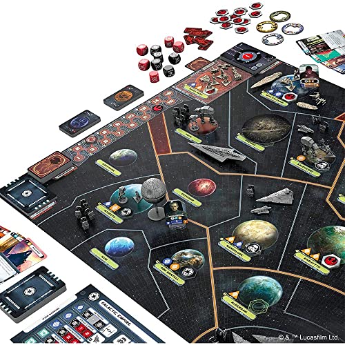Asmodee Star Wars: Rebellion Board Game - Epic Galactic Empire vs Rebel Alliance Conflict, Tabletop Miniatures Strategy Game for Adults, Ages 14+, 2-4 Players, 3 Hour Playtime by Asmodee - Image 4