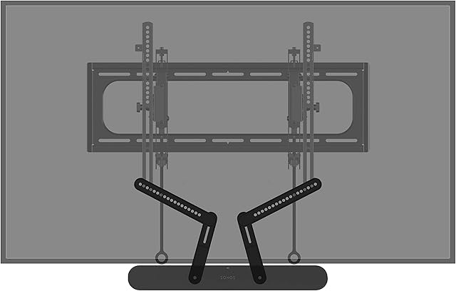 Sanus WSSAFM1 Soundbar Mount for Ray - Black